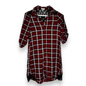 Monteau Girl Flannel Dress 10